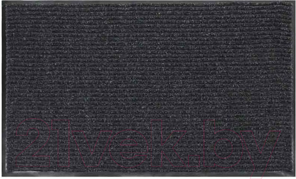 Изображение товара Коврик грязезащитный No Brand Ребристый 50x80 (серый)