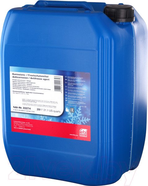 Изображение товара Антифриз Febi Bilstein G12 концентрат / 22274 (20л, красный)