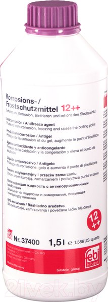 Изображение товара Антифриз Febi Bilstein G12++ концентрат / 37400 (1.5л, сиреневый)