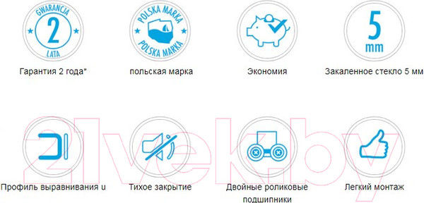 Изображение товара Душевой уголок Deante Funkia KYP 051K