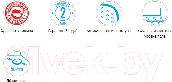 Изображение товара Душевой поддон Deante Standard New KTA 054B