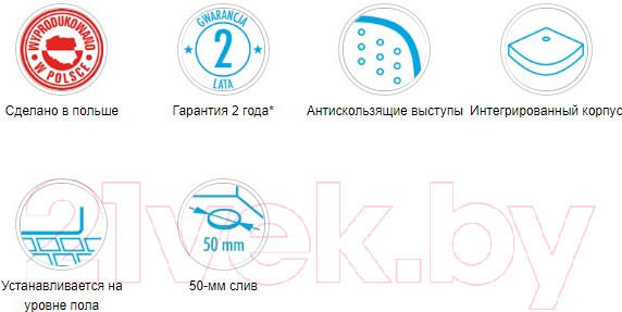 Изображение товара Душевой поддон Deante Corner KTC 042B