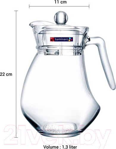 Изображение товара Кувшин Luminarc Wavy N1627 (1.3л)