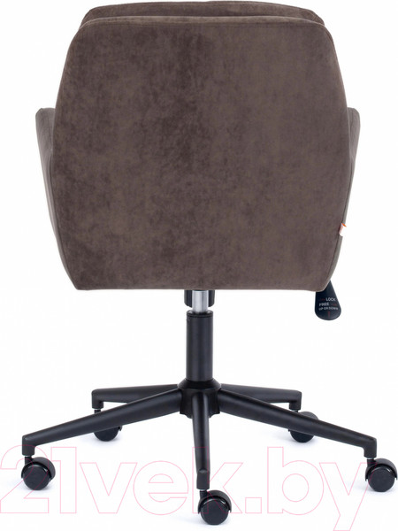 Изображение товара Кресло офисное Tetchair Garda флок (коричневый)