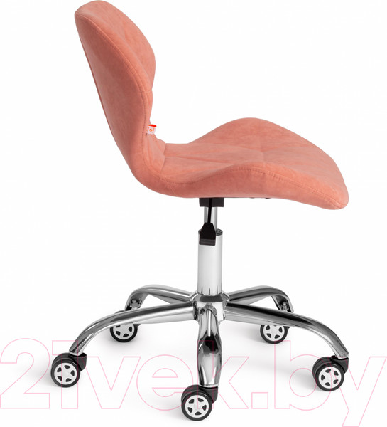 Изображение товара Кресло офисное Tetchair Selfi флок (розовый)