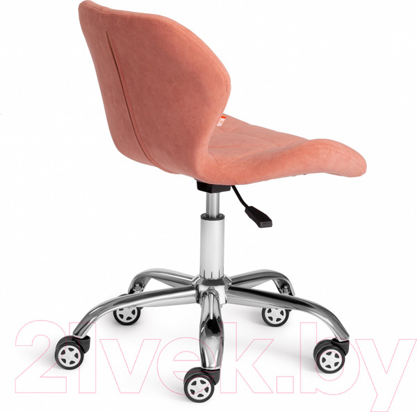 Изображение товара Кресло офисное Tetchair Selfi флок (розовый)