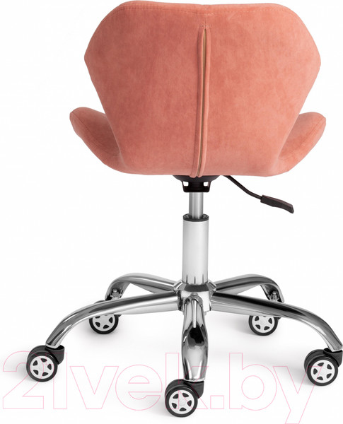 Изображение товара Кресло офисное Tetchair Selfi флок (розовый)