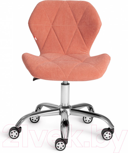 Изображение товара Кресло офисное Tetchair Selfi флок (розовый)