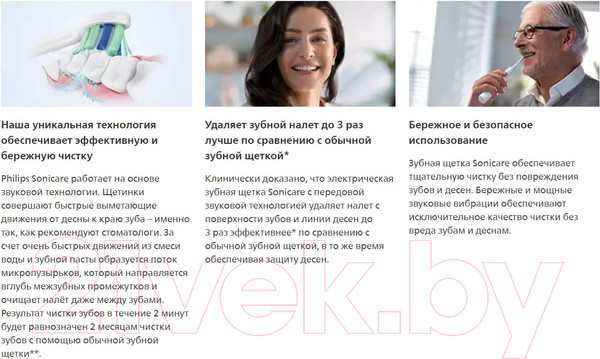 Изображение товара Электрическая зубная щетка Philips HX3651/12