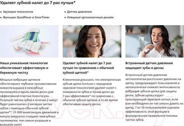 Изображение товара Электрическая зубная щетка Philips HX3673/13