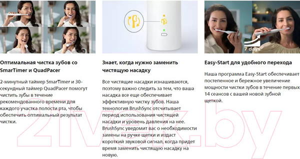 Изображение товара Электрическая зубная щетка Philips HX3673/13