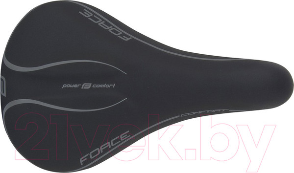Изображение товара Сиденье для велосипеда FORCE Comfort Thunder / 20048-F (черный)