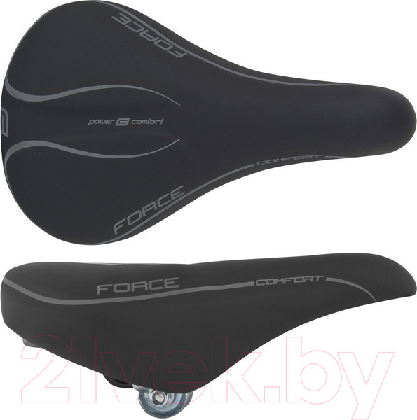 Изображение товара Сиденье для велосипеда FORCE Comfort Thunder / 20048-F (черный)