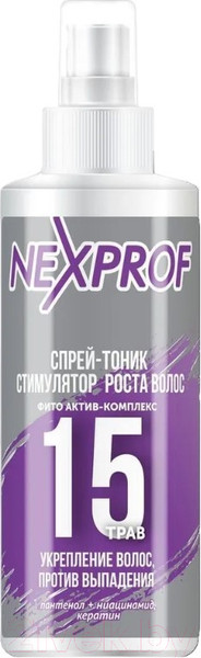 Изображение товара Спрей для волос Nexxt Professional Тоник стимулятор роста волос (100мл)