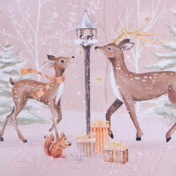 Изображение товара Комплект штор Этель Christmas Forest 7261940 (145x180, 2шт)