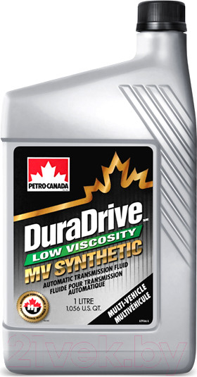 Изображение товара Трансмиссионное масло Petro-Canada Duradrive LOW Viscosity MV Synthetic / DDLVATFC12 (1л)