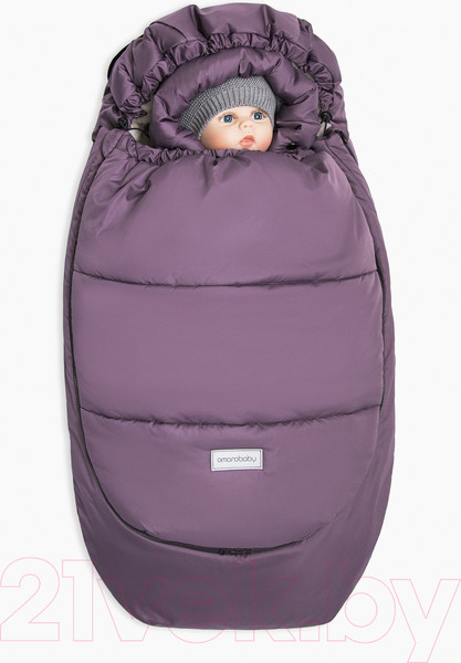 Изображение товара Комбинезон-трансформер детский Amarobaby Snowy Travel / AB-OD21-6105-FO-74 (фиолетовый, р. 74)