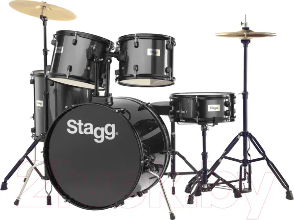Изображение товара Ударная установка Stagg TIM122B BK