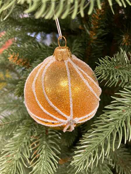 Изображение товара Набор шаров новогодних GreenTerra 100мм (4шт, рисунок)