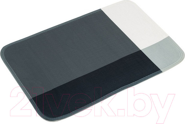 Изображение товара Коврик для ванной Рыжий кот Cubes / 102531 (серый/черный)