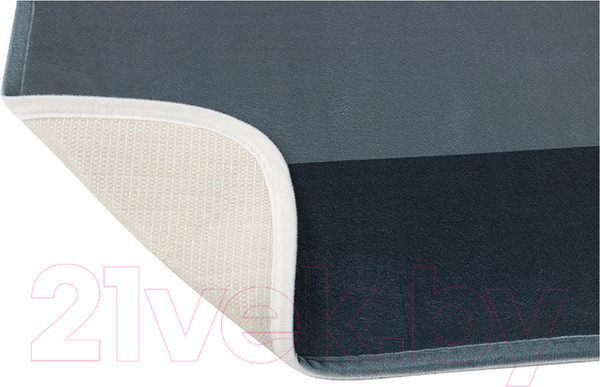 Изображение товара Коврик для ванной Рыжий кот Cubes / 102531 (серый/черный)