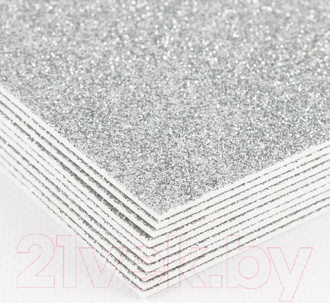 Изображение товара Набор фоамирана Darvish DV-8200-02 (10л, серебристый)