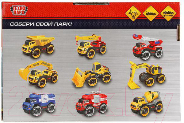 Изображение товара Автомобиль игрушечный Технопарк Полиция / A5577-4R