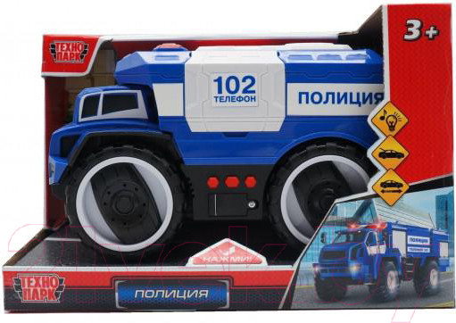 Изображение товара Автомобиль игрушечный Технопарк Полиция / A5577-4R