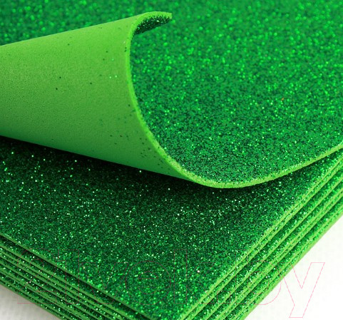 Изображение товара Набор фоамирана Darvish DV-8200-11 (10л, зеленый)