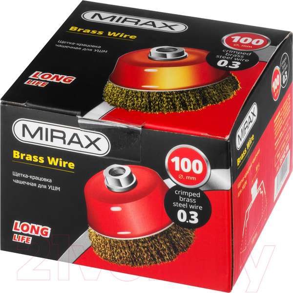 Изображение товара Щетка для электроинструмента Mirax 35142-100