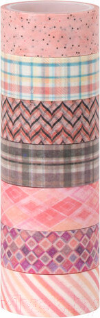 Изображение товара Набор лент декоративных Остров Сокровищ Оттенки розового / 661704