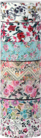 Изображение товара Набор лент декоративных Остров Сокровищ Цветочный микс / 661707