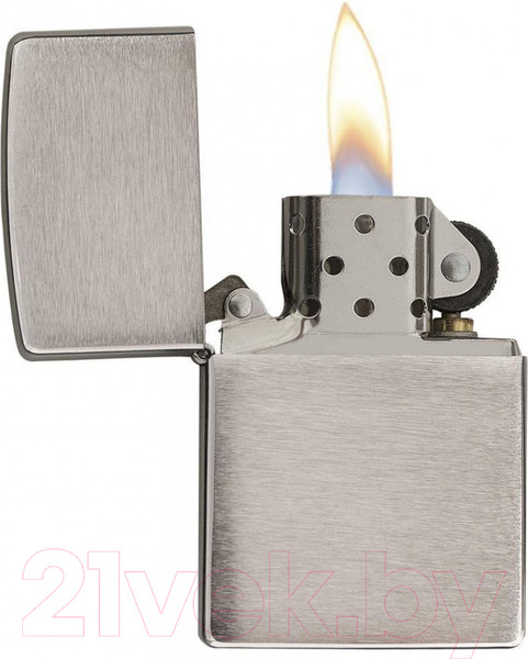 Изображение товара Зажигалка Zippo Classic Brushed Chrome / 200 (cеребристый)