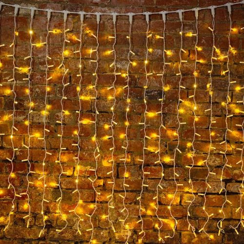 Изображение товара Световой занавес GreenTerra Дождь 235-116 (теплый белый)