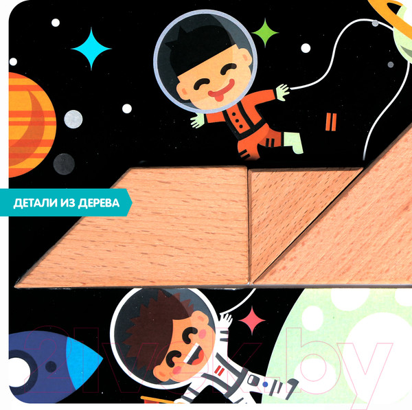 Изображение товара Развивающая игра Bondibon Сочетай фигуры / ВВ4883