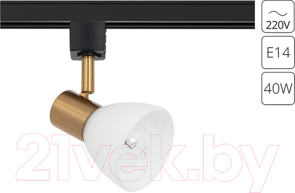 Изображение товара Трековый светильник Arte Lamp Falena A3117PL-1BK