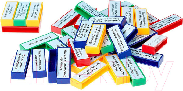 Изображение товара Настольная игра Лас Играс Падающая башня. Новогодние фанты / 4134560