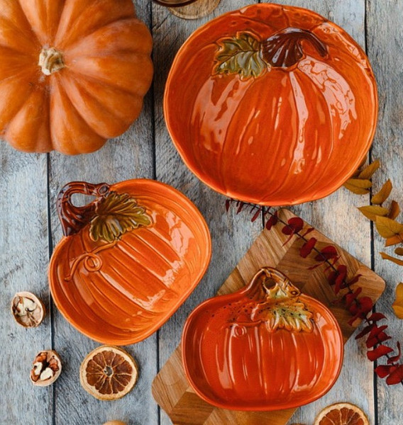 Изображение товара Салатник Tognana Relief Zucca Тыква / RE0PI324478