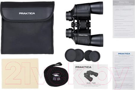 Изображение товара Бинокль Praktica Falcon 8x40 / PRA089 (черный)