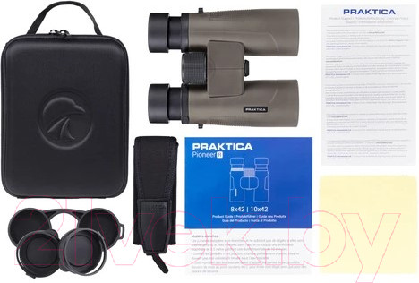 Изображение товара Бинокль Praktica Pioneer R 10x42 / PRA244 (умбра)