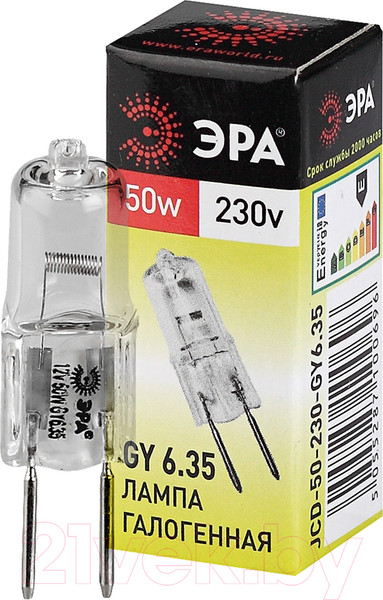 Изображение товара Лампа ЭРА GY6.35-JCD-50W-230V / C0027374