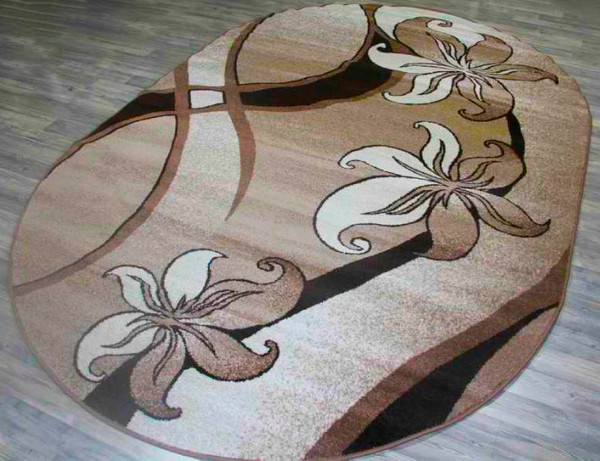 Изображение товара Ковер Витебские ковры Эспрессо овал f1673z7 (2x4)