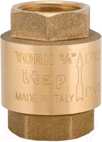 Изображение товара Обратный клапан магистральный Itap York 3/4" DN20 1030034