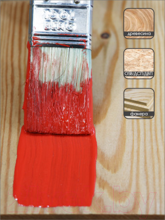 Изображение товара Эмаль Palizh Глянцевая (1кг, красный)