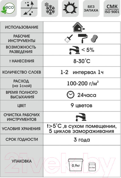 Изображение товара Эмаль Palizh Декоративная (900г, бронза)
