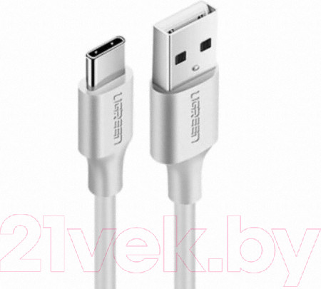 Изображение товара Кабель Ugreen US287 / 60123 (2м, белый)