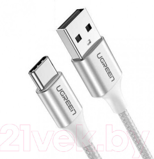 Изображение товара Кабель Ugreen US288 / 60133 (2м, белый)