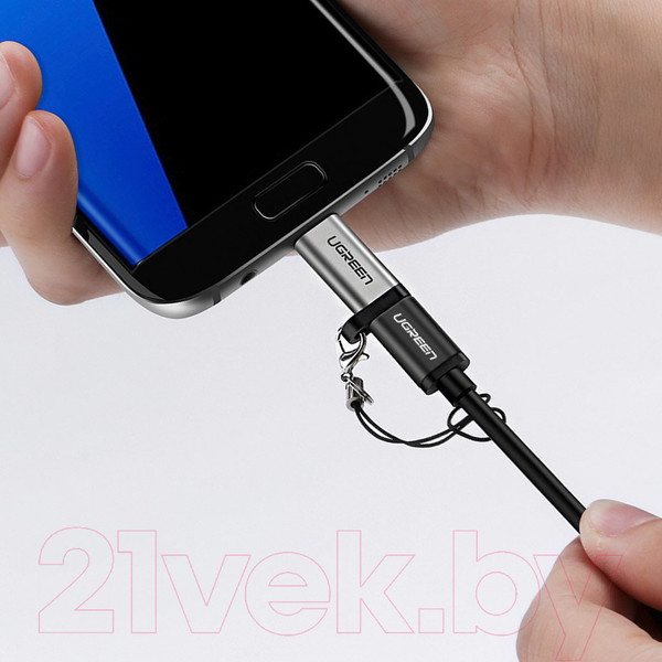 Изображение товара Адаптер Ugreen US282 / 50590 (серый)