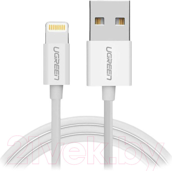 Изображение товара Кабель Ugreen US155 / 20728 (1м, белый)