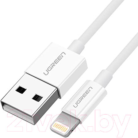 Изображение товара Кабель Ugreen US155 / 20728 (1м, белый)